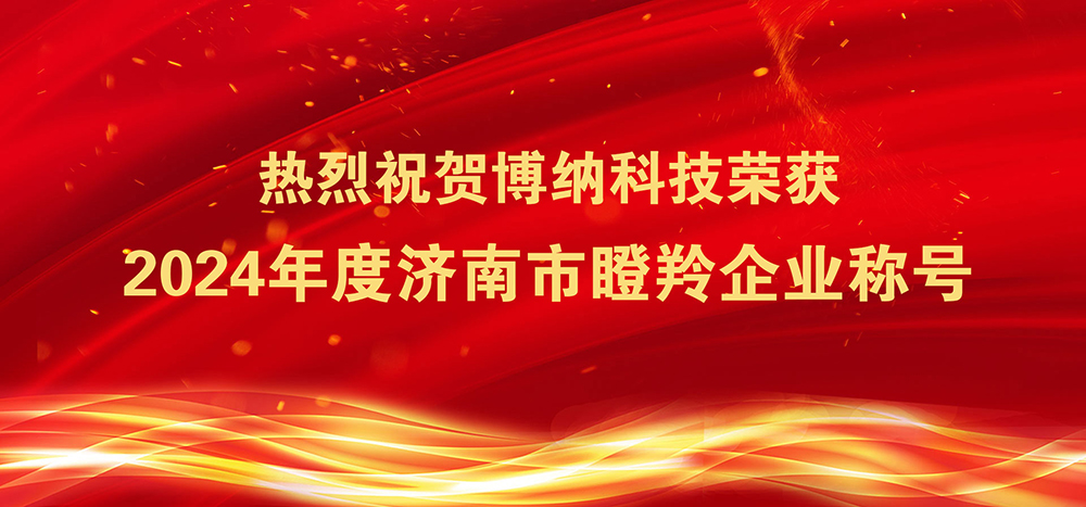 再獲殊榮！博納科技榮獲2024年度濟(jì)南市瞪羚企業(yè)稱號(hào)