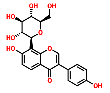 葛根素，分子量416.8